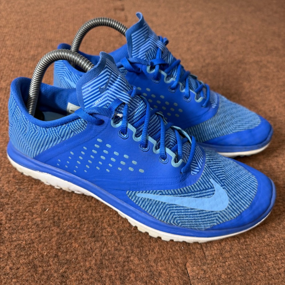 A- Nike FS Lite Run 2 Blue Womens Running gym Shoes Sneakers 704881-405 Size 9